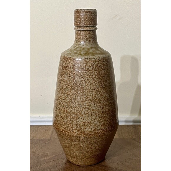 Vintage Salt Glazed Stoneware Bottle Campos Filhos Aveiro Portugal Pottery - Picture 5 of 9